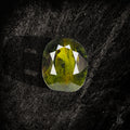 Smaragdring von Character Gemstones mit 2,67 Karat Saphir, detailreiche Edelsteinfassung, elegante Schmuckgestaltung