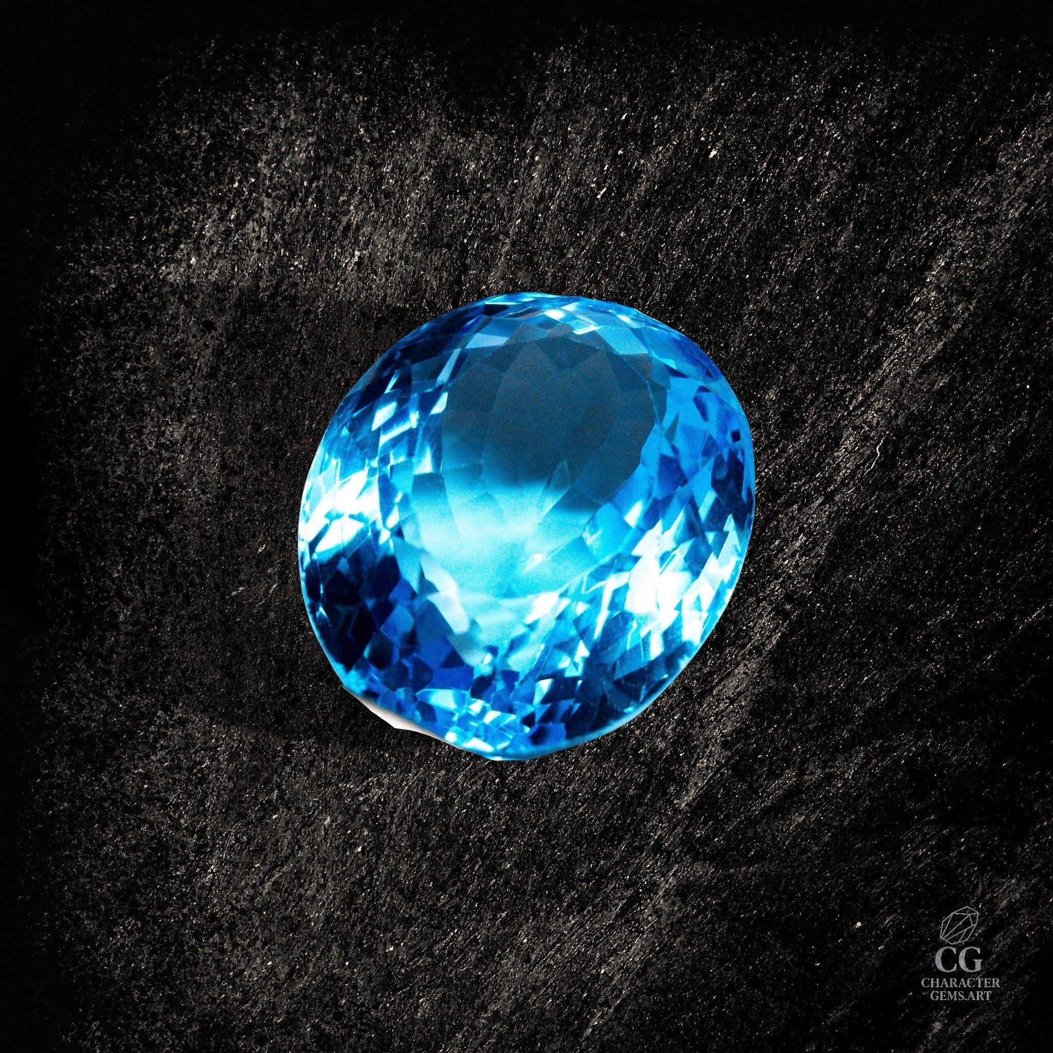 Azure Monolith - Character - Gems.art