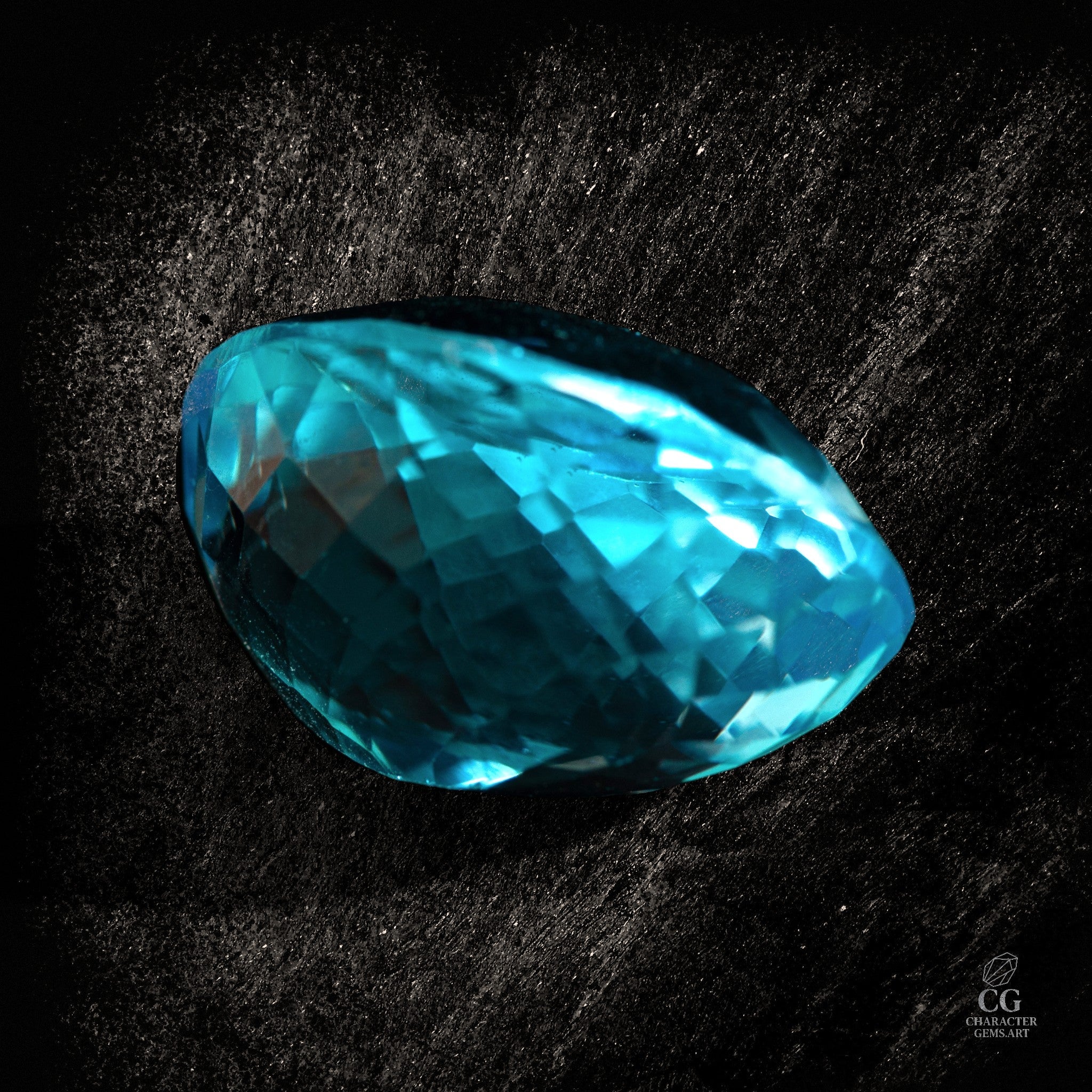 Azure Monolith - Character - Gems.art