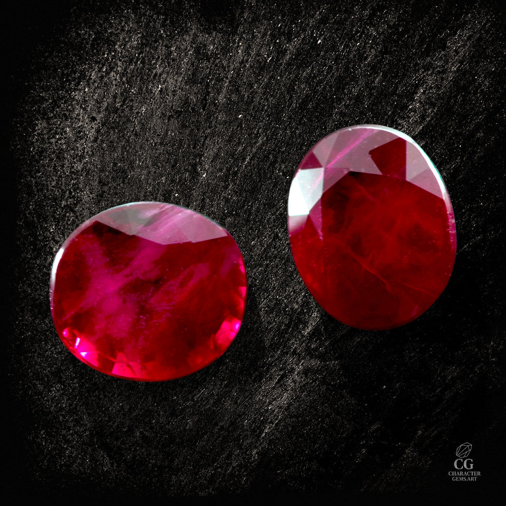 Burmese Pigeon Twins - Character - Gems.art