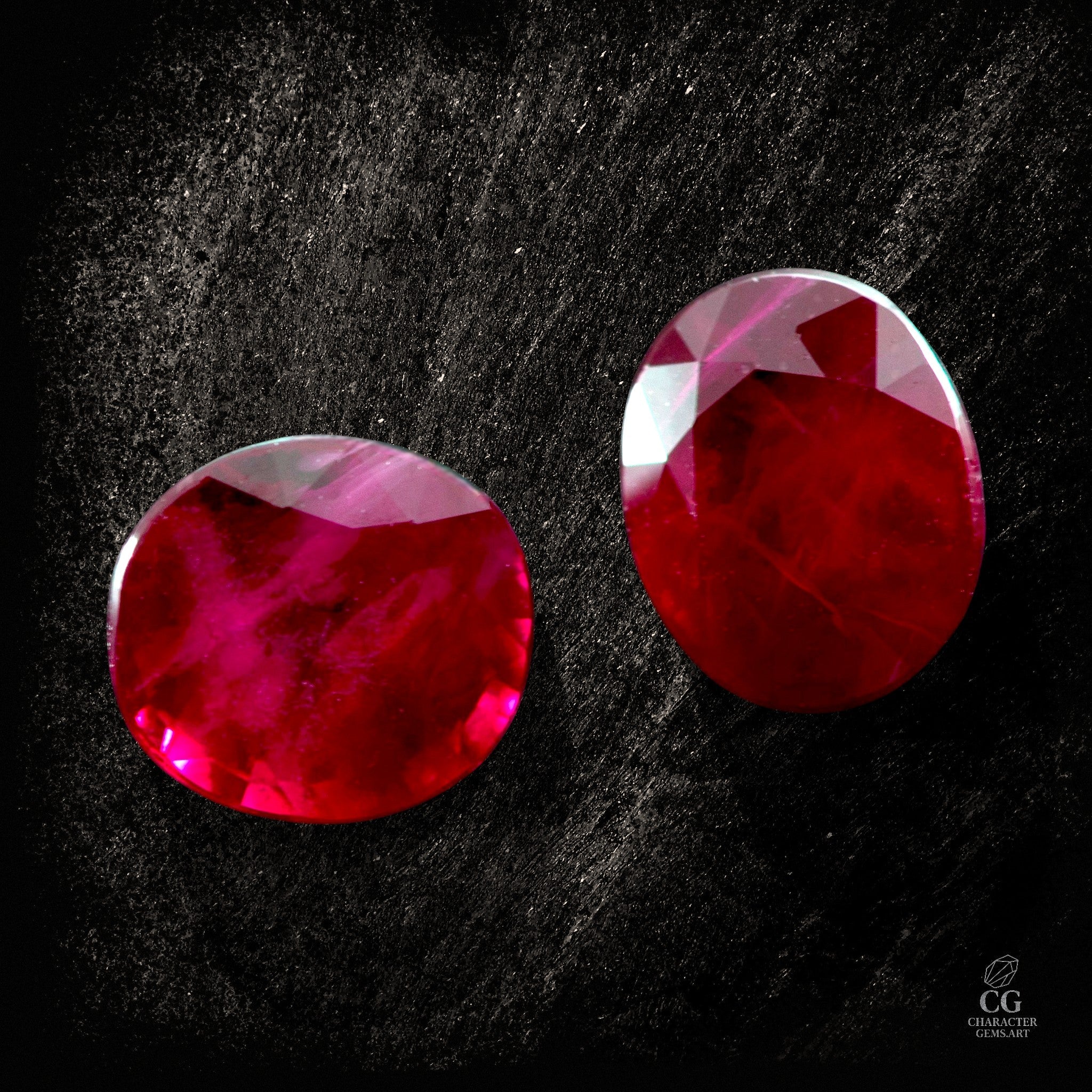 Burmese Pigeon Twins - Character - Gems.art