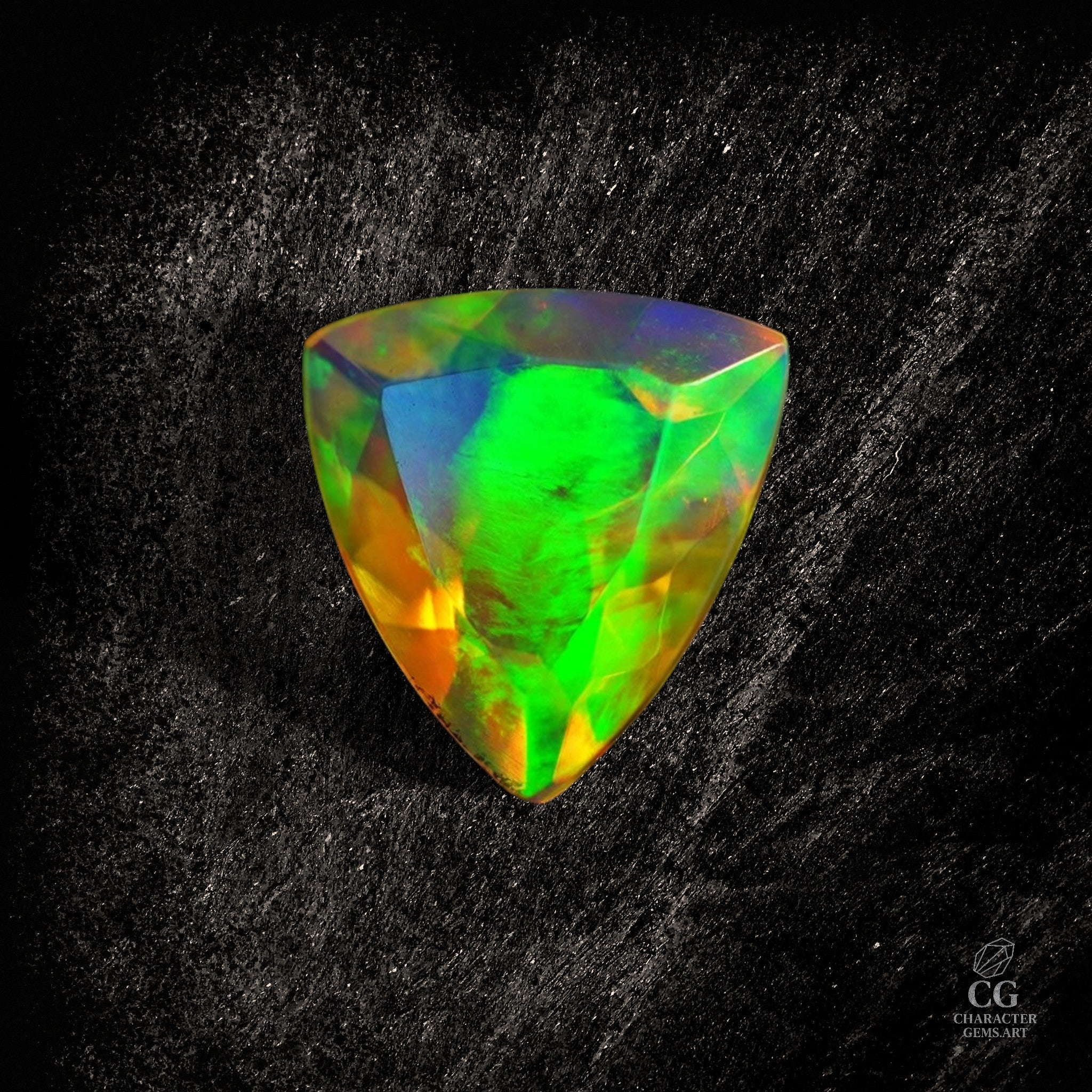 Neon Heart - Character - Gems.art