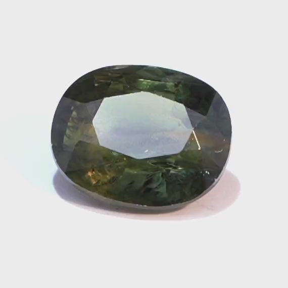 Saphir 2.67ct, unbehandelt, Character stone, zertifiziert, Parti