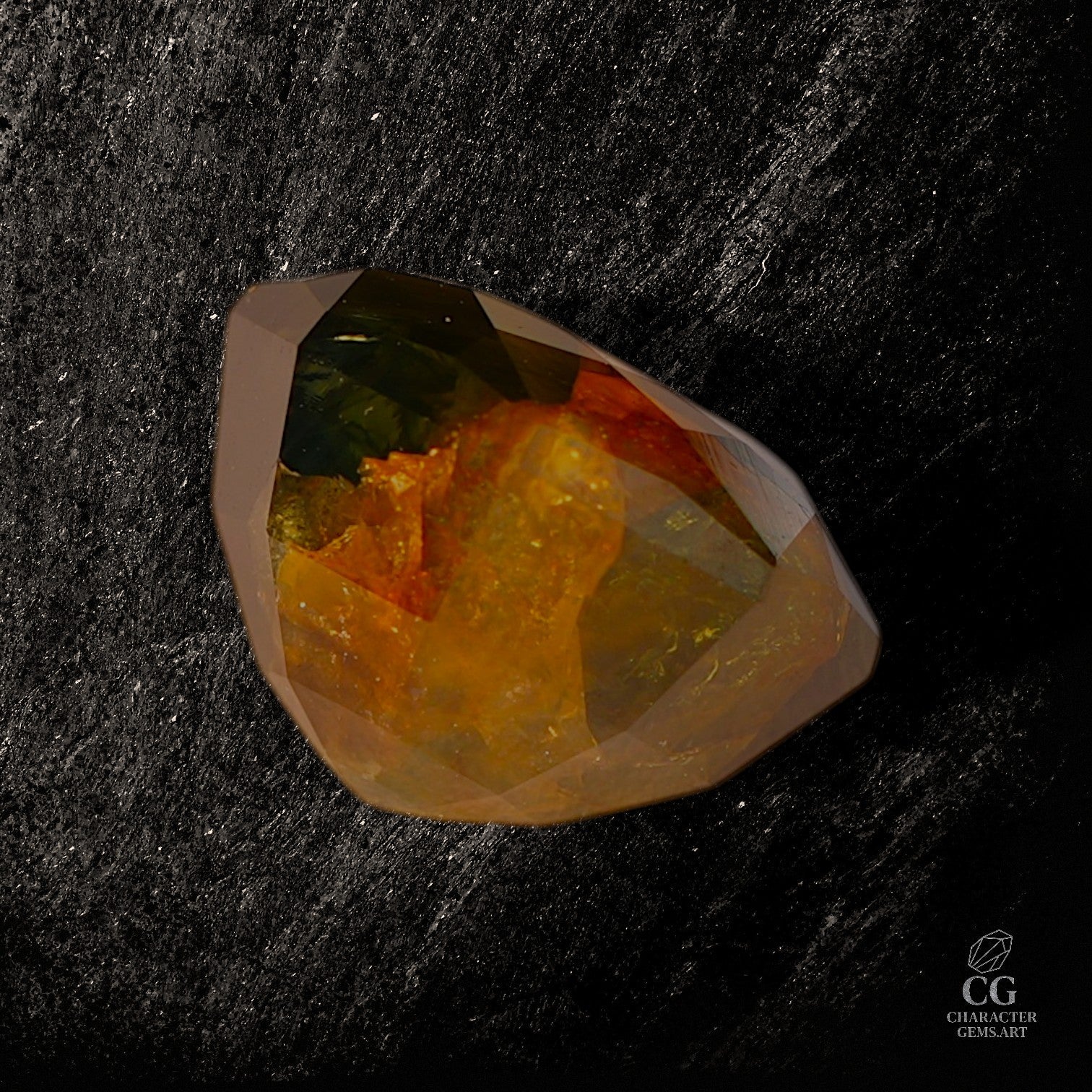 Prism Void - unbehandelter Saphir aus Madagaskar @Character-Gems.art