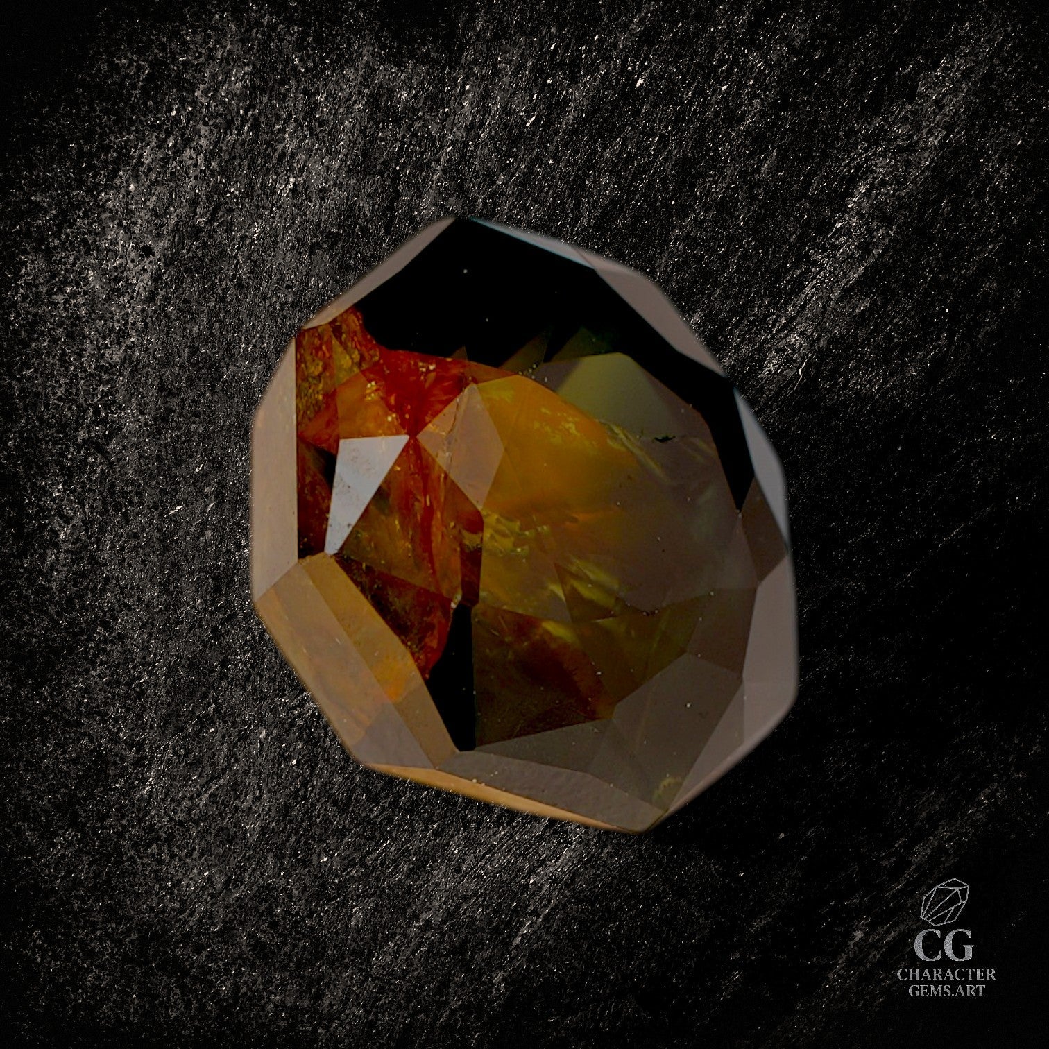Prism Void - unbehandelter Saphir aus Madagaskar @Character-Gems.art