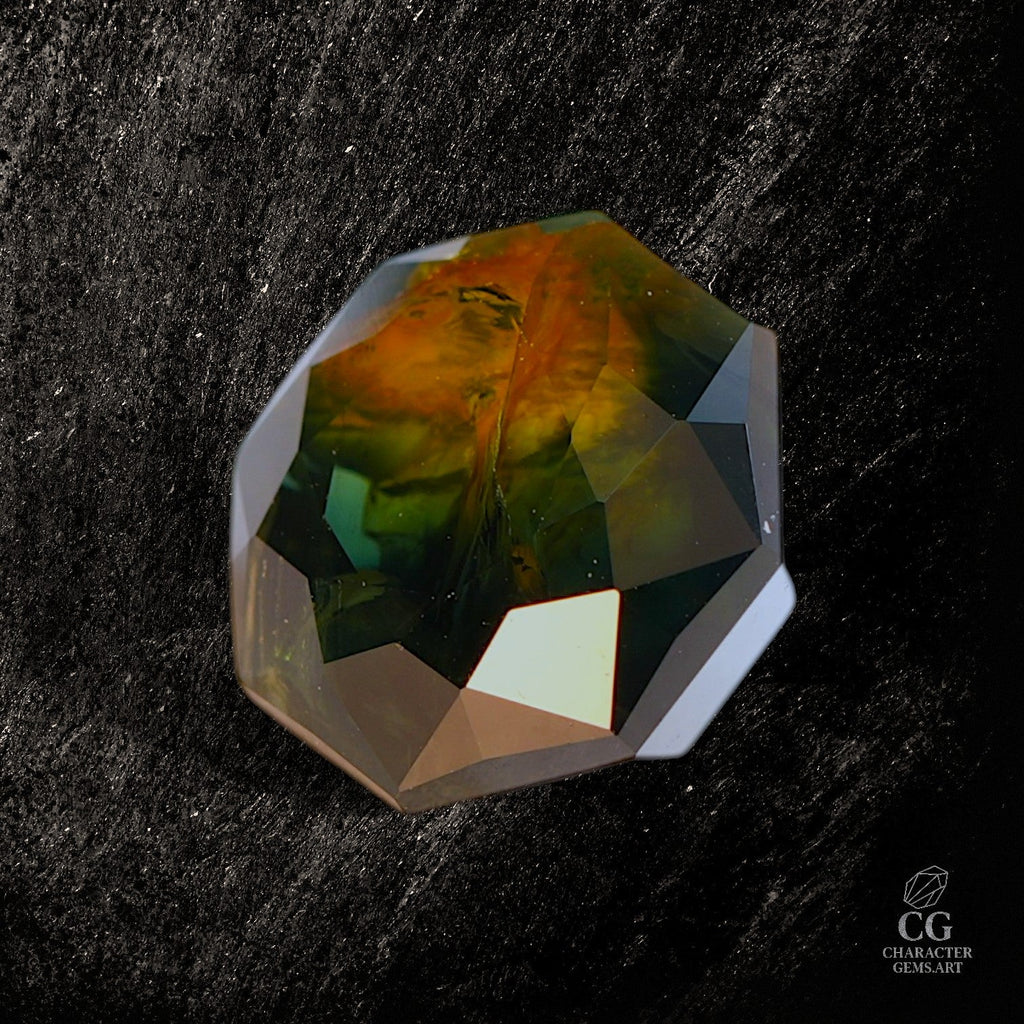 Prism Void - unbehandelter Saphir aus Madagaskar @Character-Gems.art